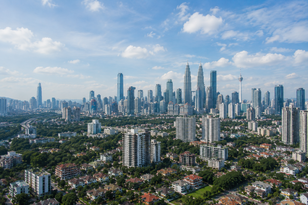 Kuala Lumpur skyline for foreigners thinking about living in Malaysia long term